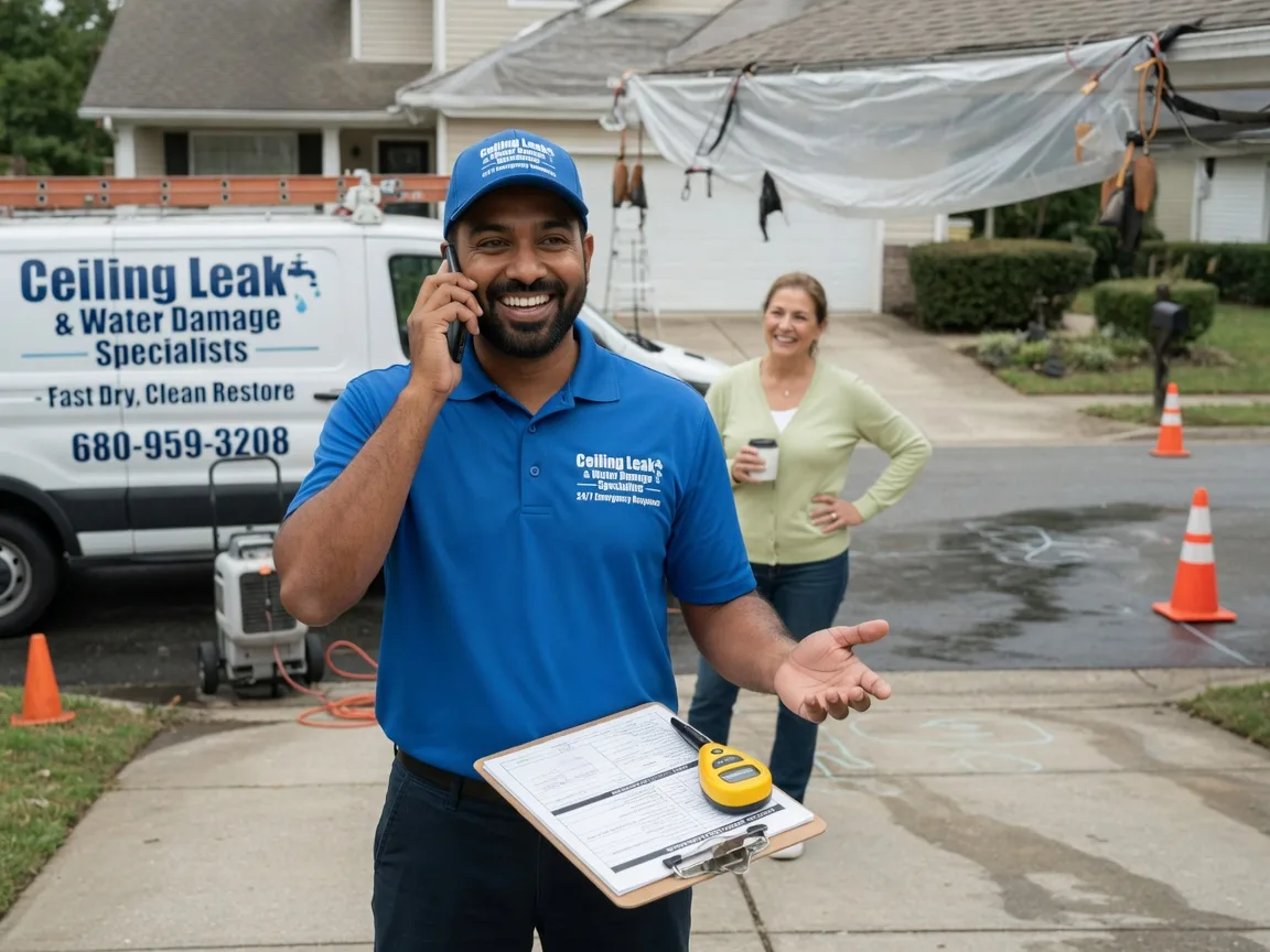 Ceiling Leak Cleanup Scarville, IA FAQs